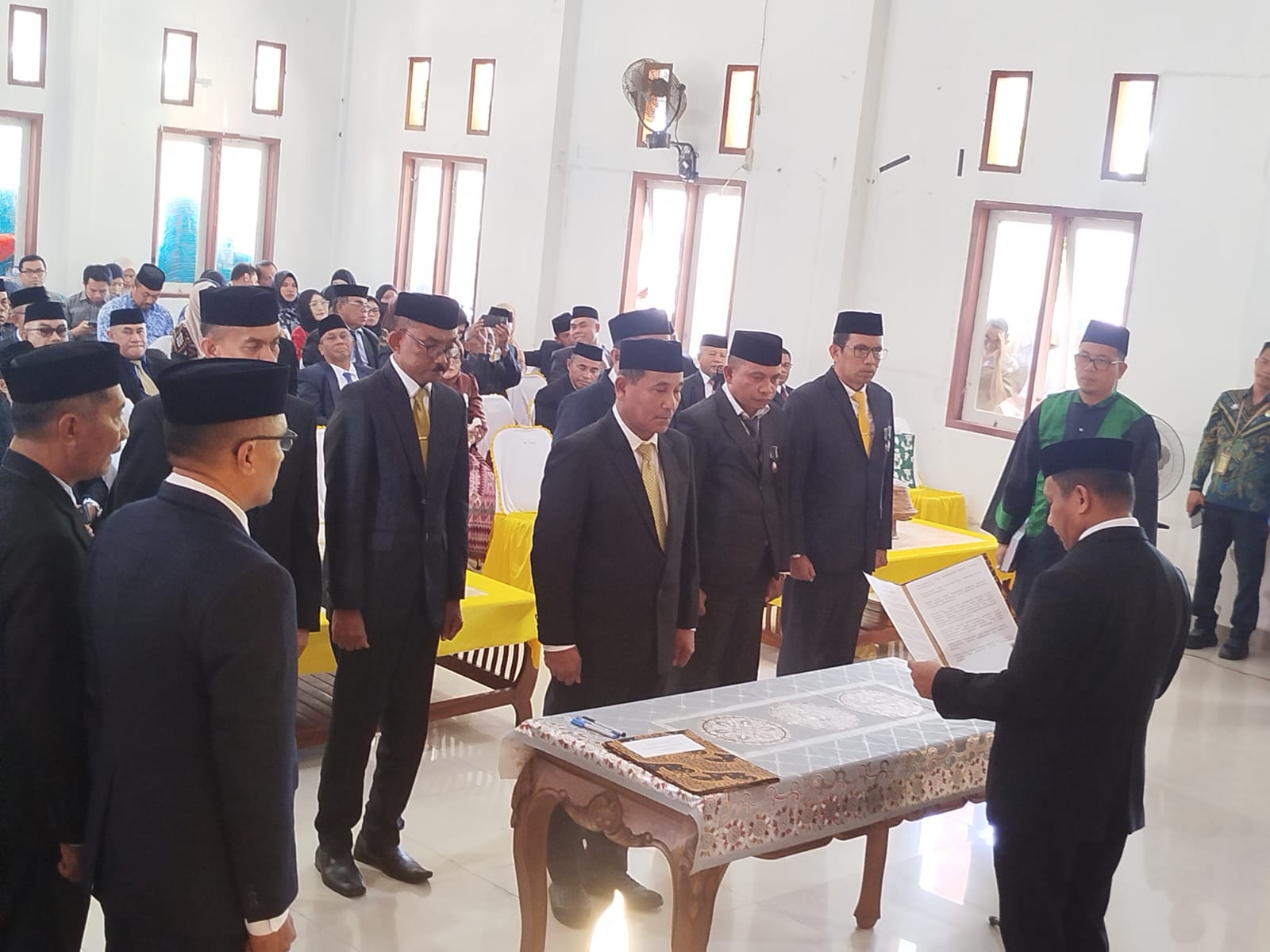Pelantikan Kadis Peternakan dan Kesehatan Hewan