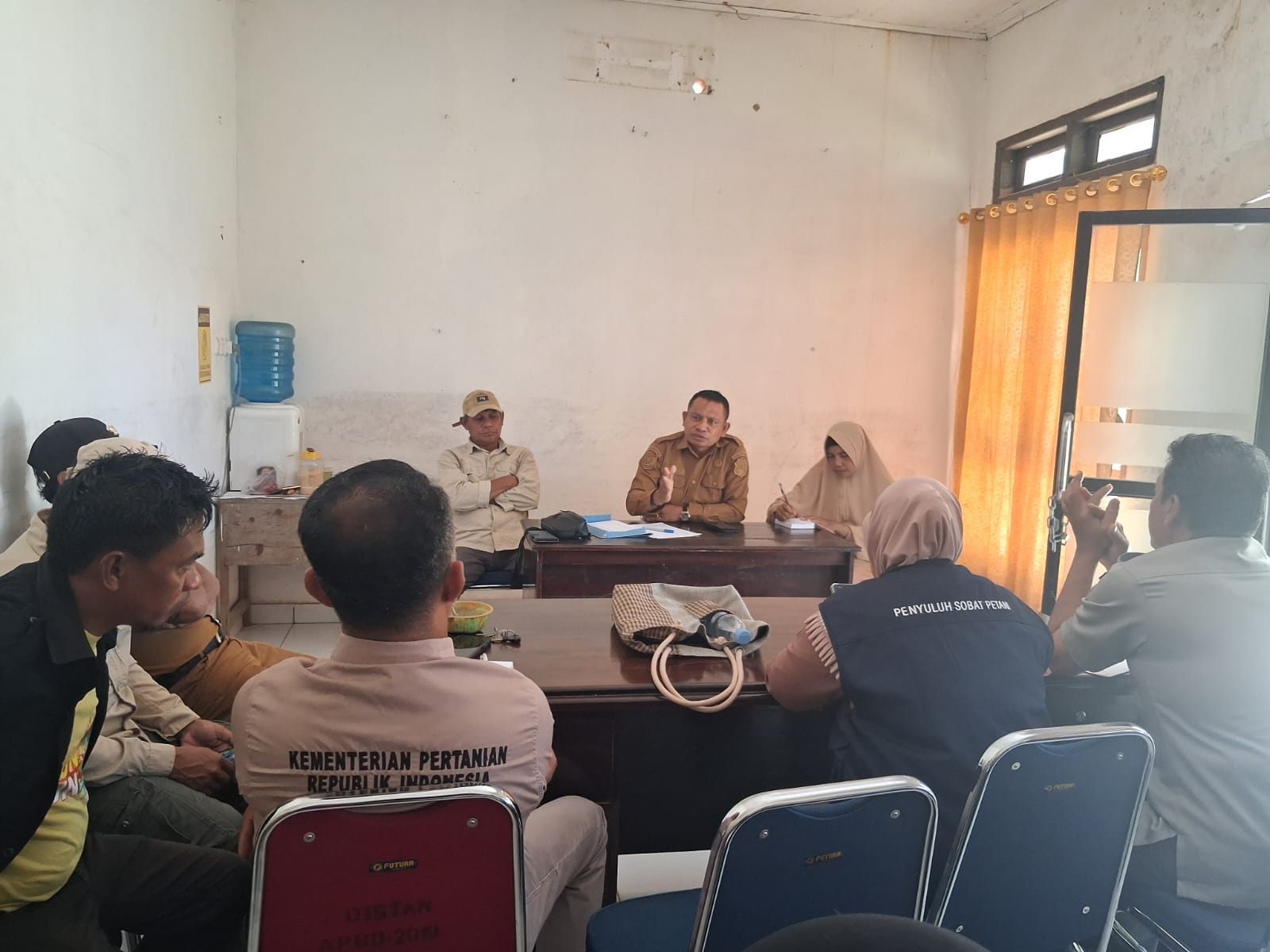 Rapat Koordinasi dengan BPPSDMP Wiayah Muna Barat